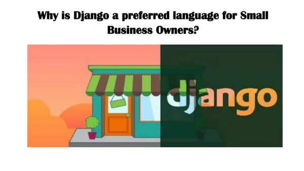Why is Django a preferred language for Small Business Owners?