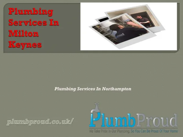 Plumbing Services In Northampton