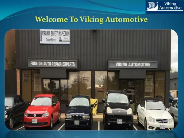 Contact Viking Automotive For Auto Repair Chantilly VA