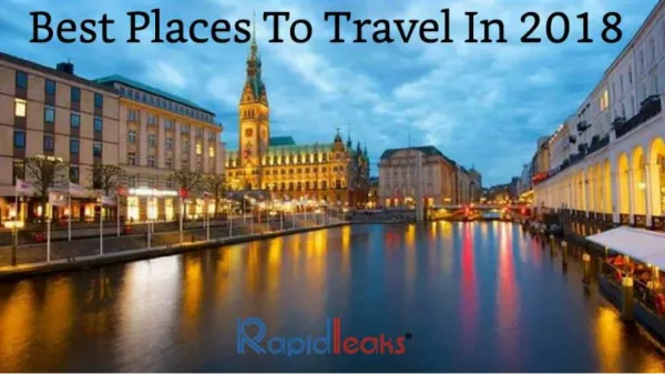 5 Best Places To Travel In 2018!