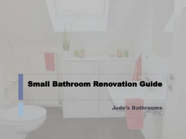 Beautiful Small Bathroom Renovation Guide