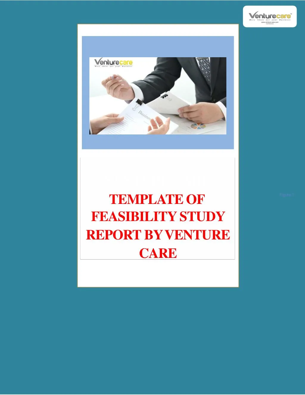 template of feasibility study report by venture