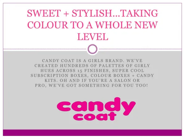 Get Nail Polish and UV Nail Polish | Gloss Nail Polish – Candy Coat