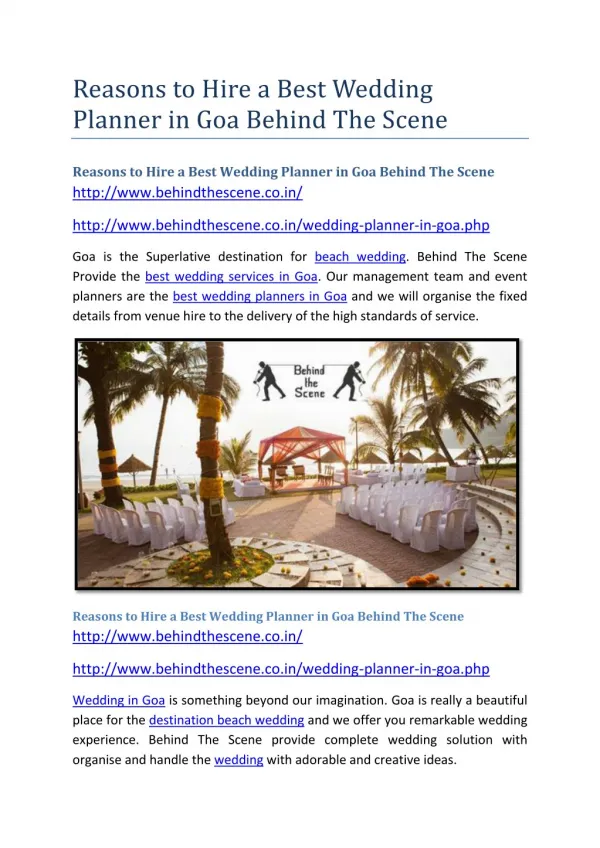 reasons to hire a best wedding planner