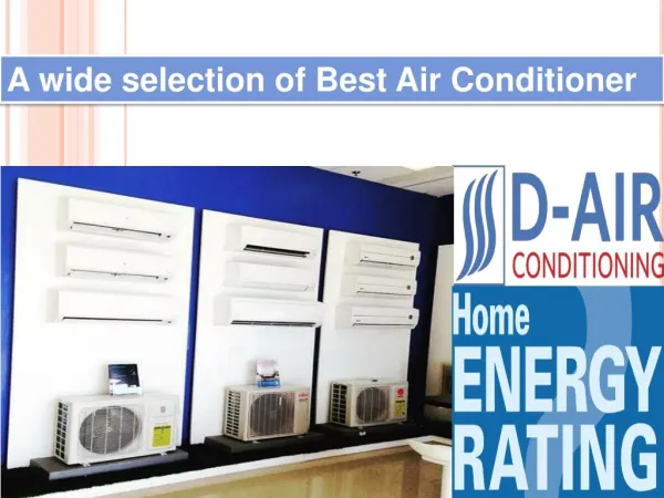 A wide selection of Best Air Conditioner