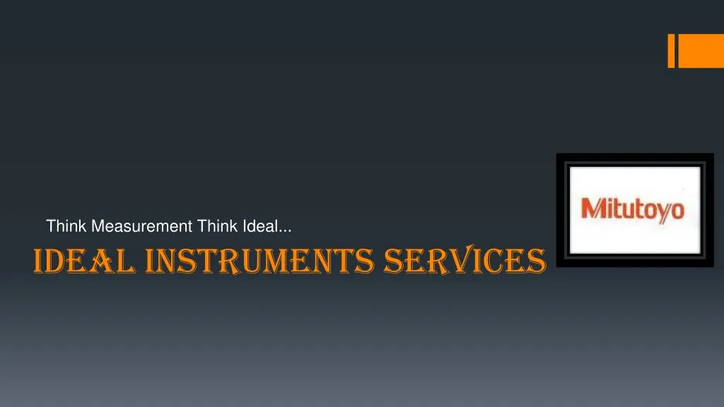 ideal instruments services