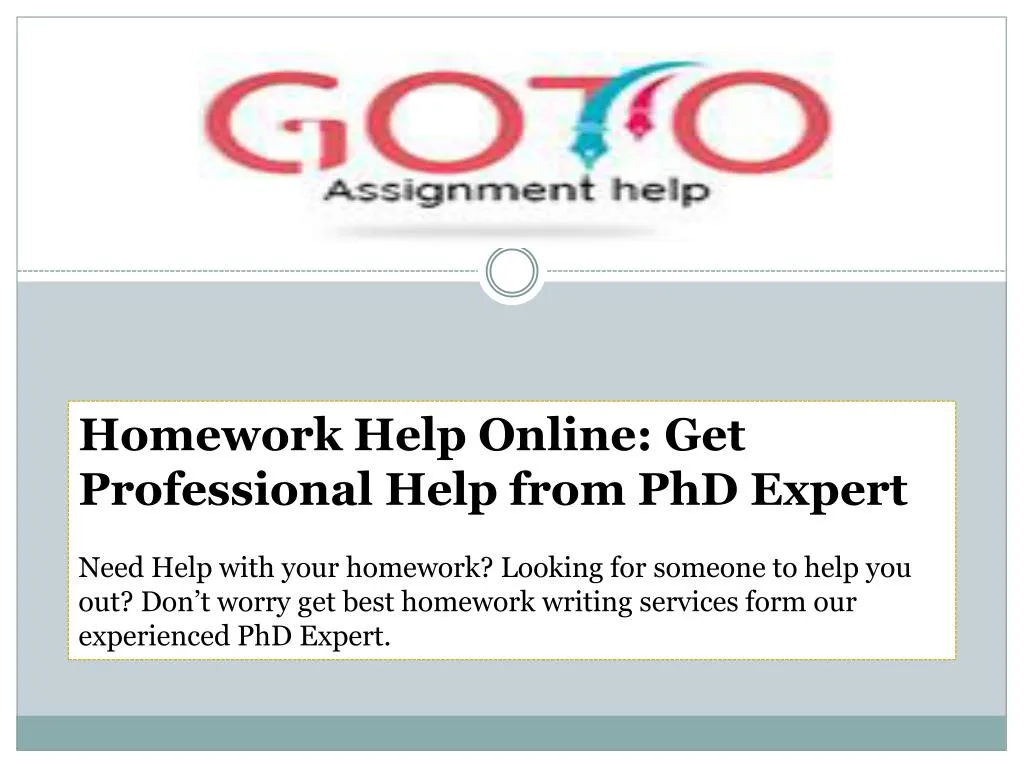 homework help online get professional help from