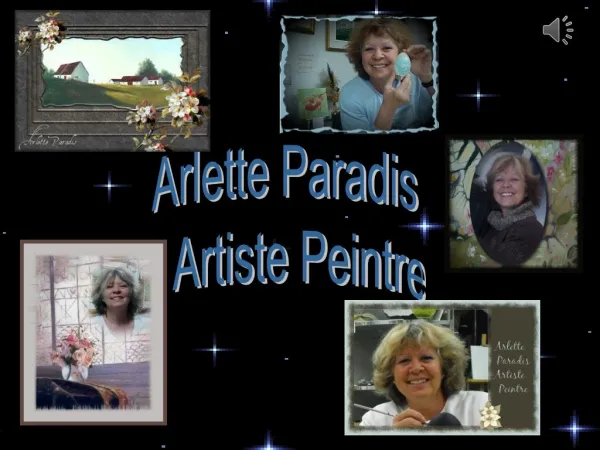 Arlette Paradis Artiste Peintre PrÃ©sentation