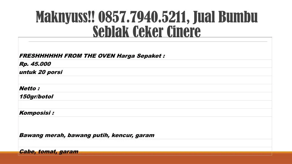 maknyuss 0857 7940 5211 jual bumbu seblak ceker cinere