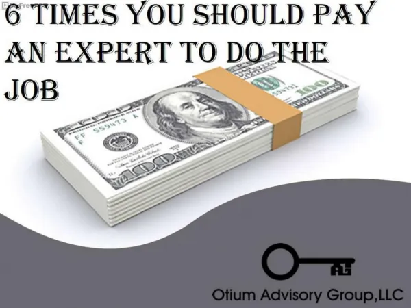 6 Times You Should Pay an Expert to Do the Job