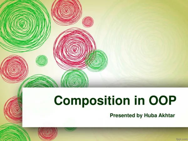 Composition in Object-Oriented Programming (OOP)