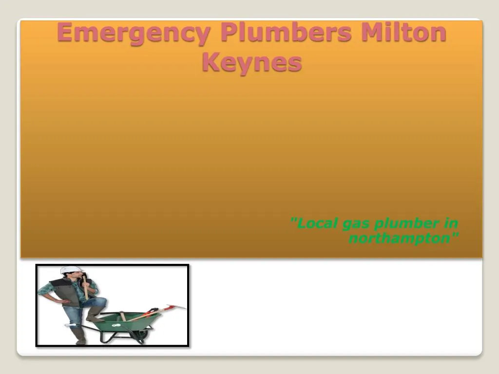 emergency plumbers milton keynes
