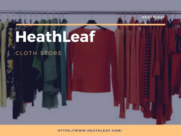 Purchase Durham Clothes At HeathLeaf