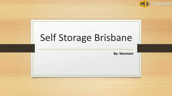 Find the Self Storage Space in Brisbane