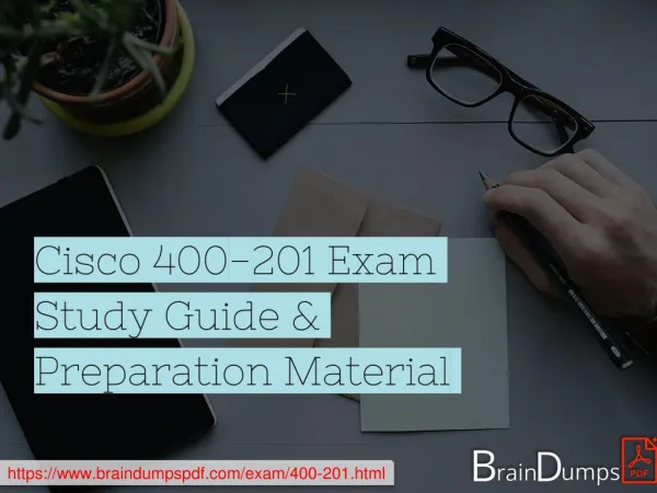 Cisco 400-201 Exam Study Guide & Preparation Material