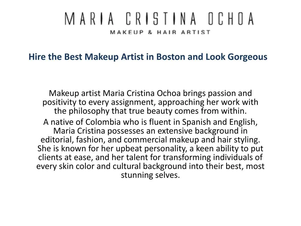 hire the best makeup artist in boston and look gorgeous