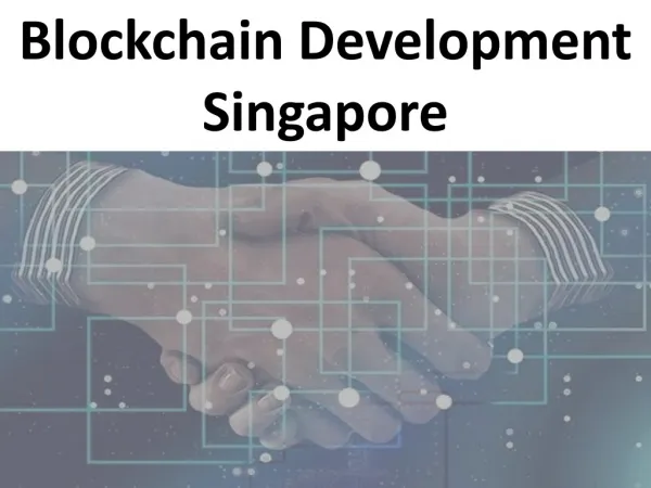 Blockchain Development Singapore