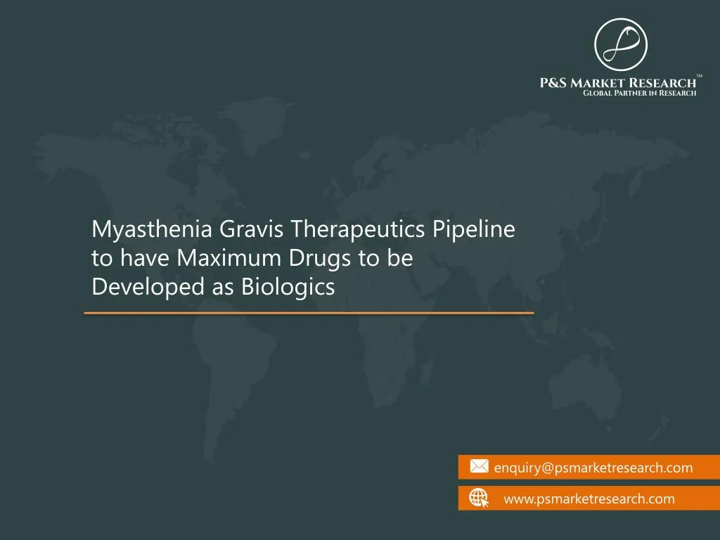 myasthenia gravis therapeutics pipeline to have