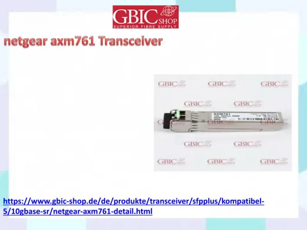 netgear axm761 Transceiver