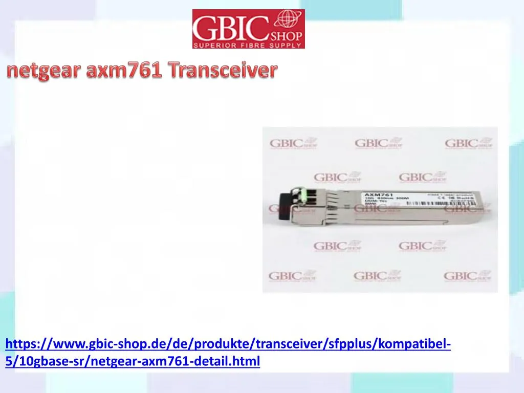 netgear axm761 transceiver
