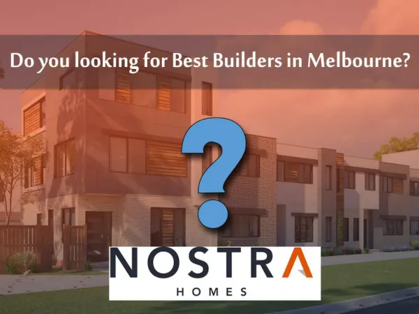 Builders in Melbourne