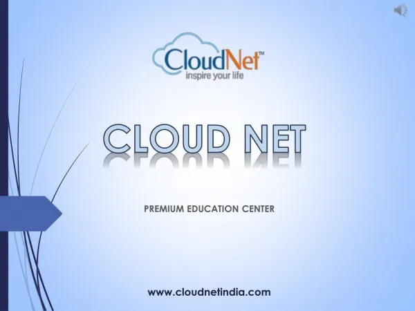 Web Design Certification Course in Kolkata – Cloudnet