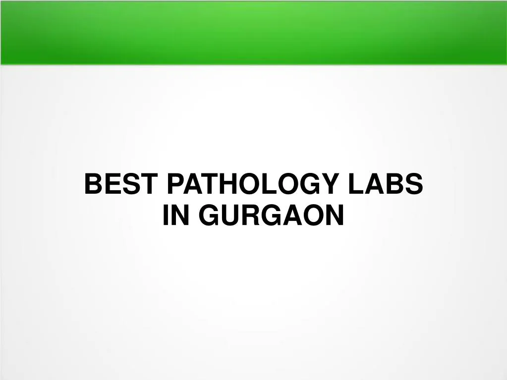 best pathology labs in gurgaon