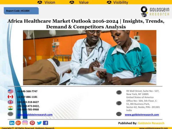 Africa Healthcare Market Outlook 2016-2024 | Insights, Trends, Demand & Competitors Analysis