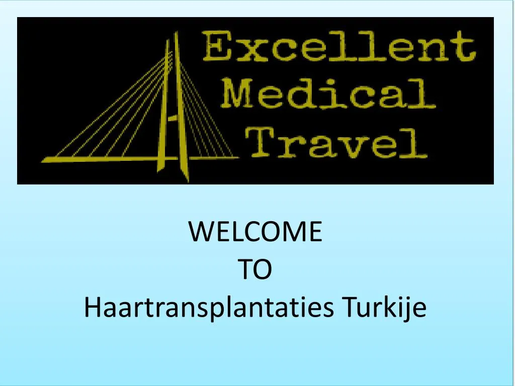 welcome to haartransplantaties turkije