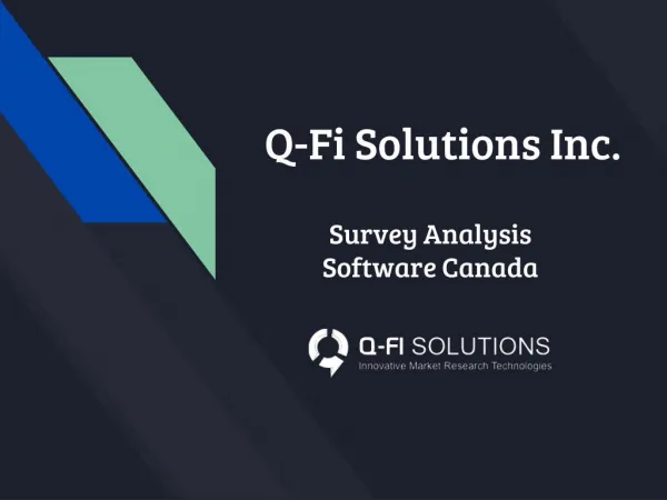 Survey Software Canada
