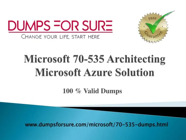 Microsoft 70-535 Dumps Verified Answers