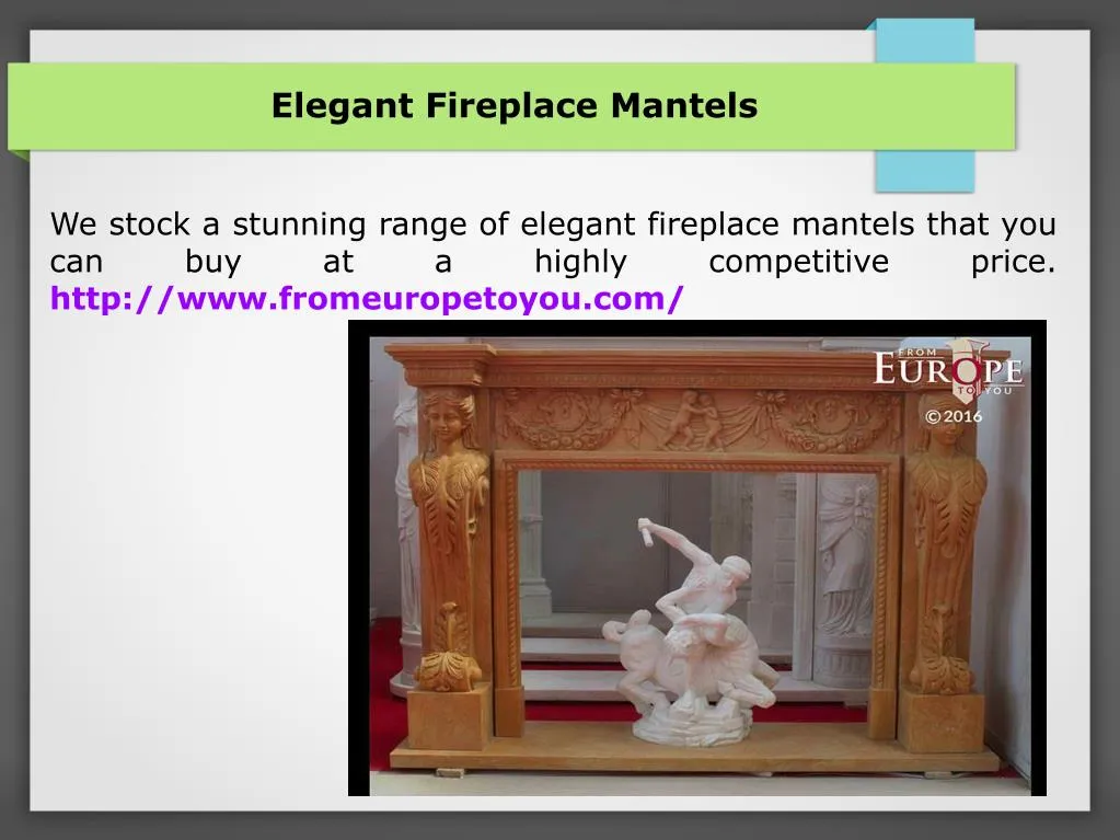elegant fireplace mantels