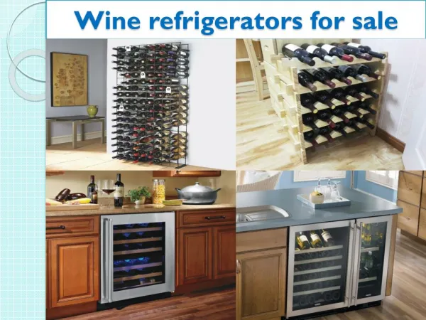 Wine refrigerators for sale