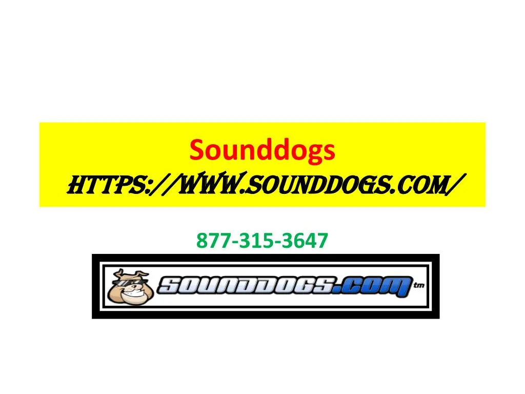 sounddogs https www sounddogs com