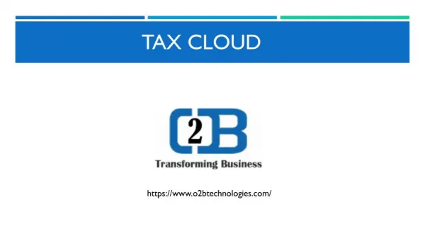 Tax Cloud Module
