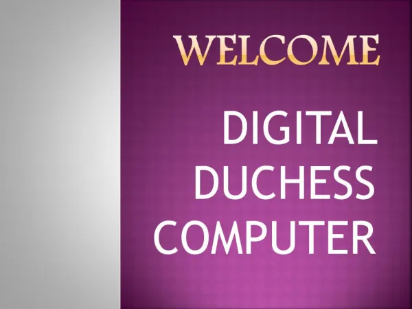 Digital duchess Computer