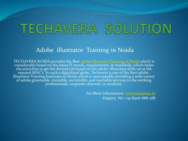 Adobe illustrator programming training in noida
