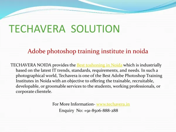 Adobe photoshop training classes in noida