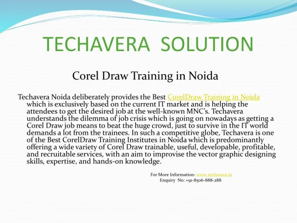 Corel draw development training in noida