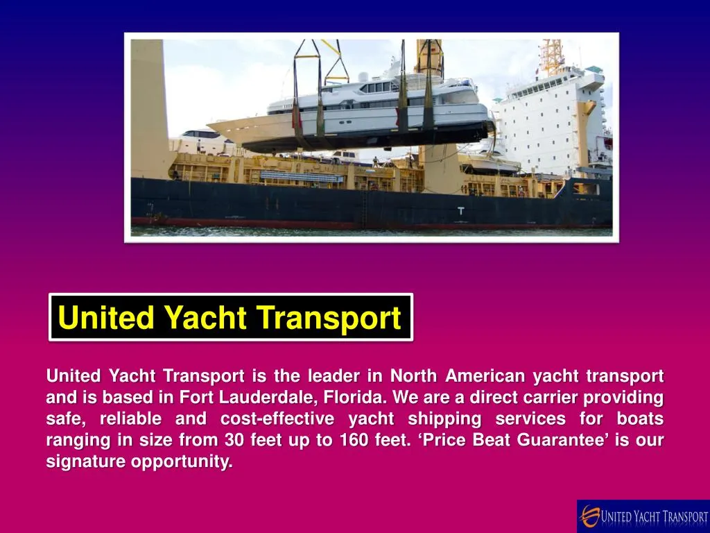 united yacht transport