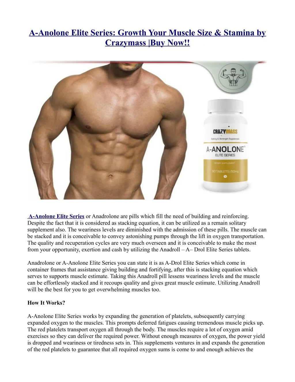 a anolone elite series growth your muscle size