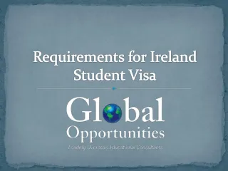 Requirements for Ireland Student Visa - slide 1
