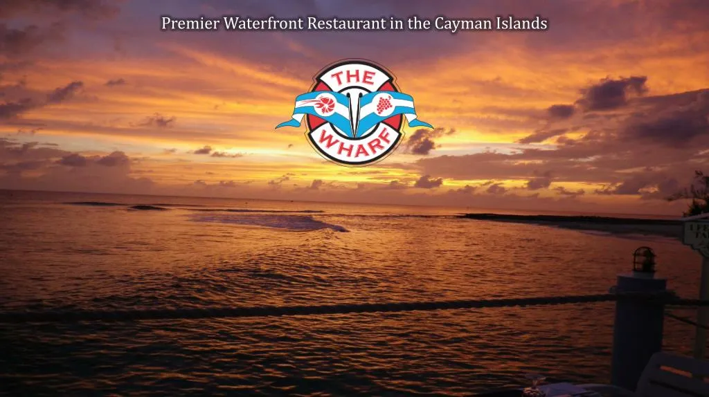 premier waterfront restaurant in the cayman