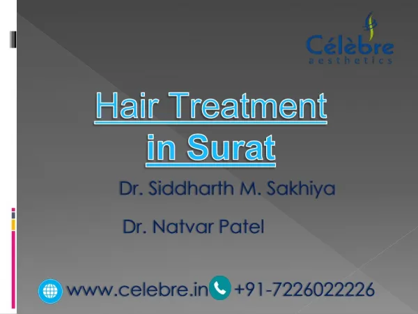 Hair treatment in Surat