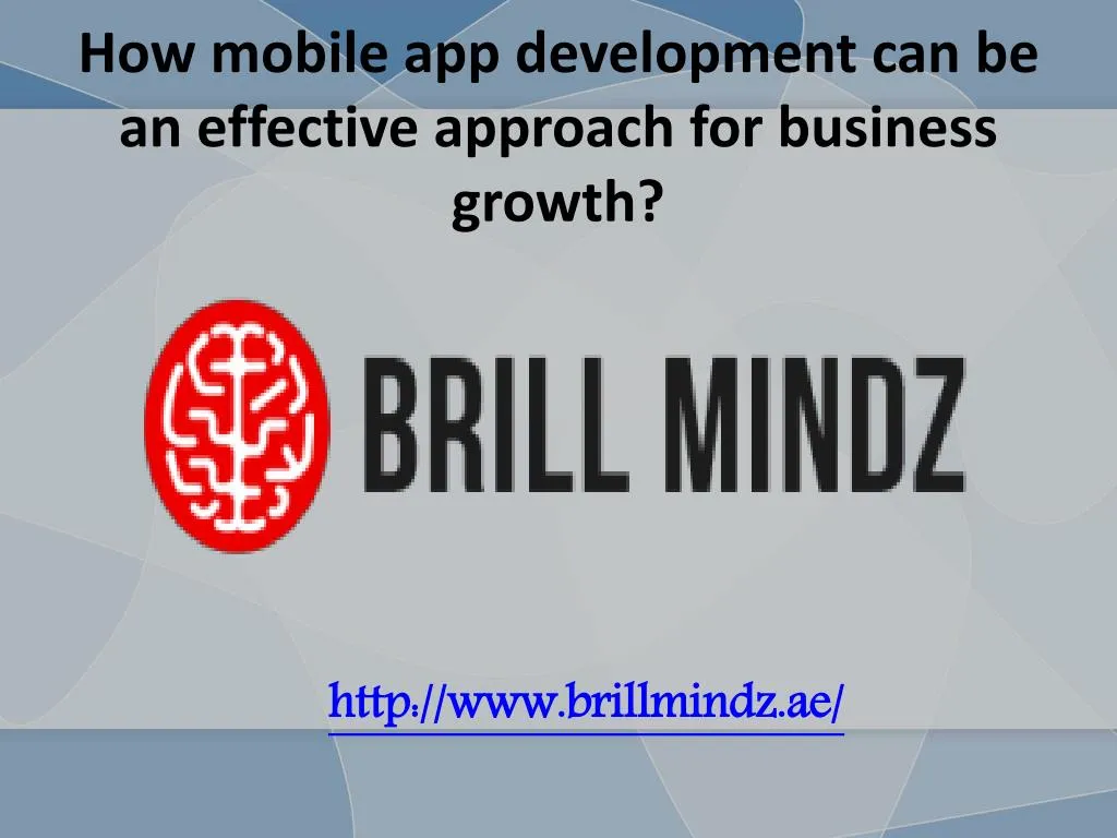 how mobile app development can be an effective approach for business growth