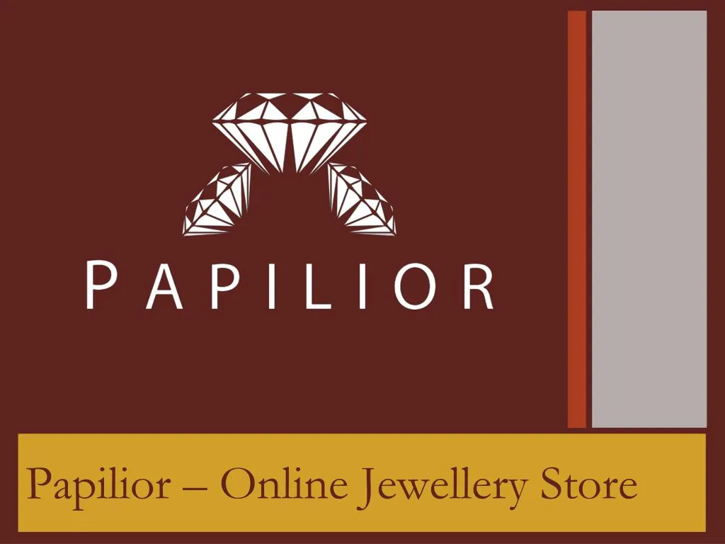 papilior online jewellery store