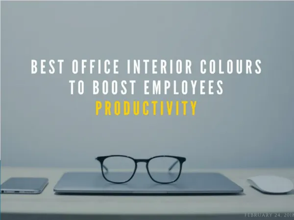 Best Office Interior Colours To Boost Employees Productivity | Newton InEx