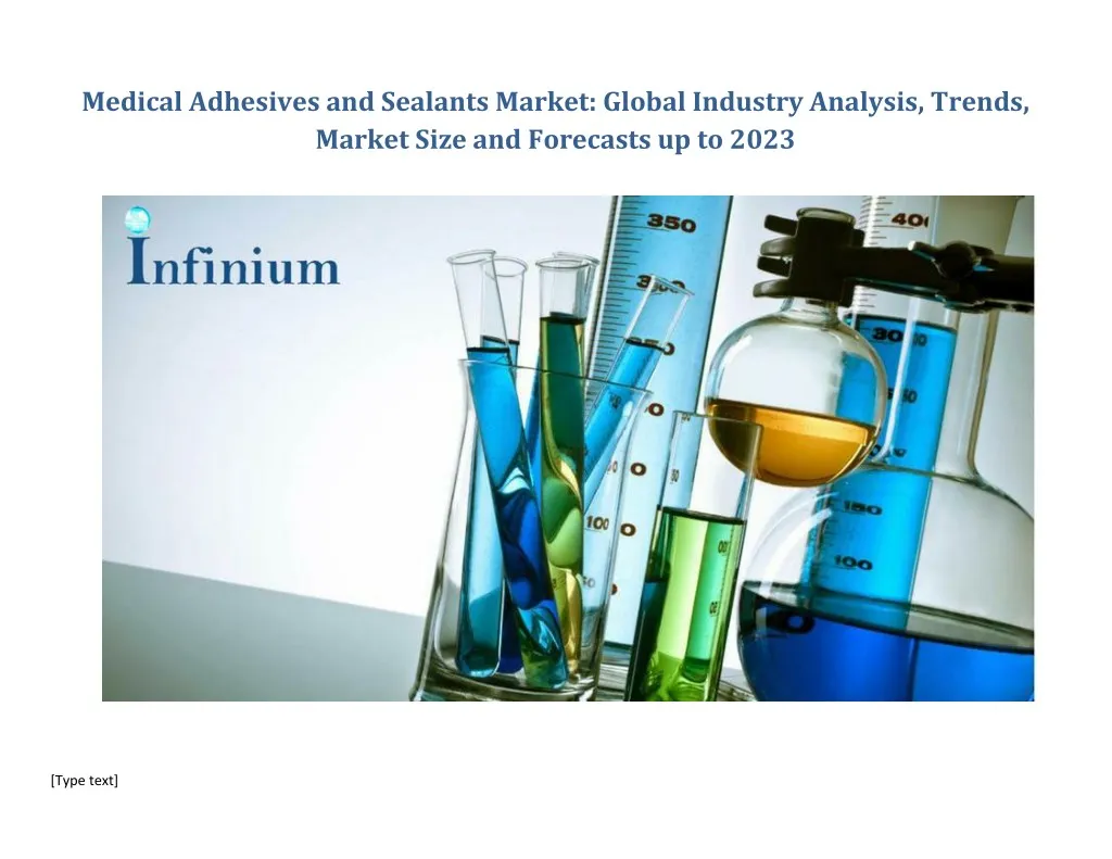 medical adhesives and sealants market global