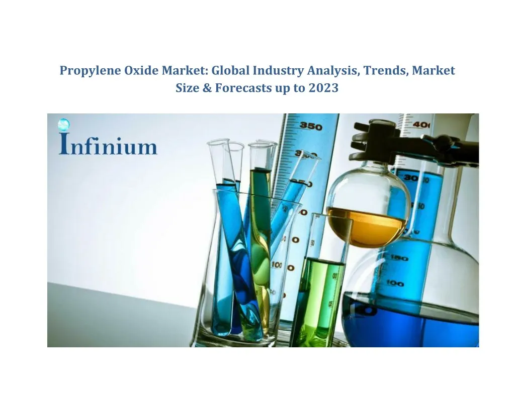 propylene oxide market global industry analysis