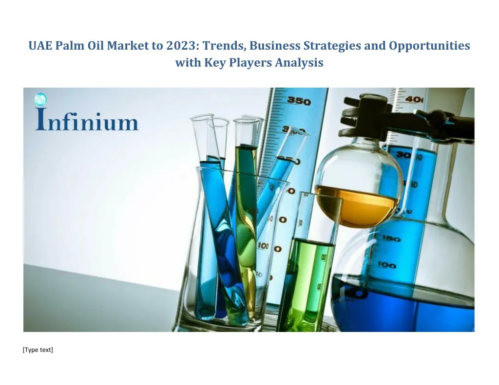 uae palm oil market to 2023 trends business